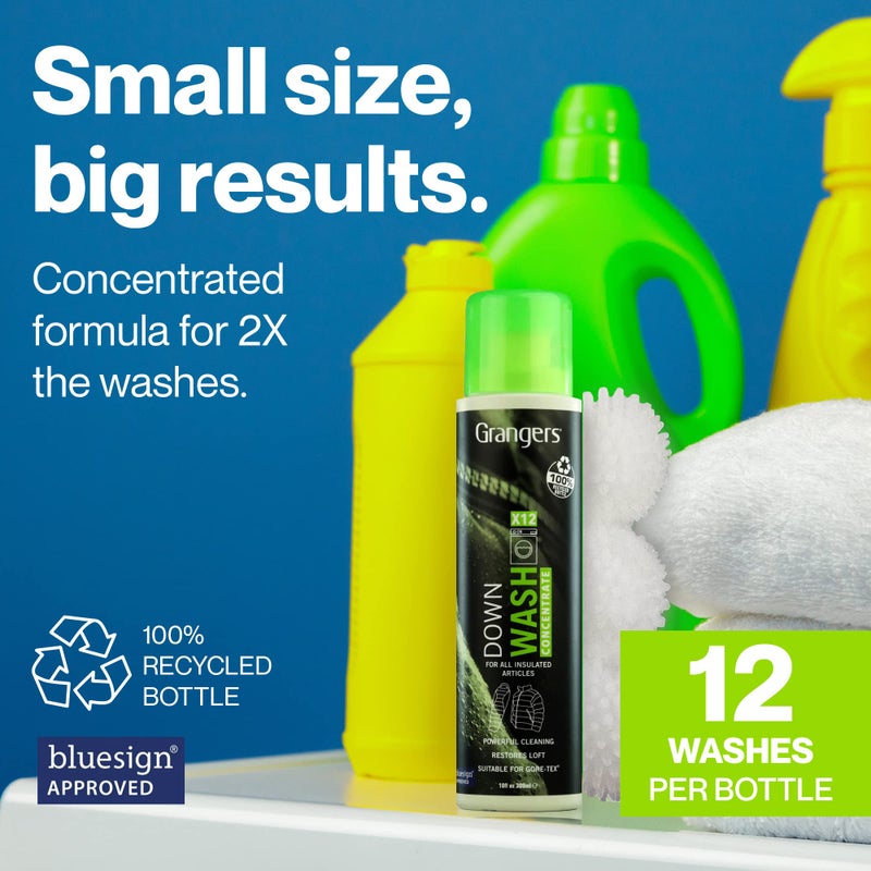Grangers Down Wash Kit | Down Wash 10 oz Concentrate and 3 Reusable Dry Balls To Restore Down Loft - Image 2